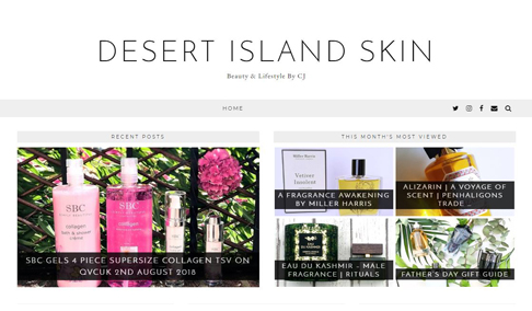 Christmas Gift Guide - Desert Island Skin (26k Instagram followers)